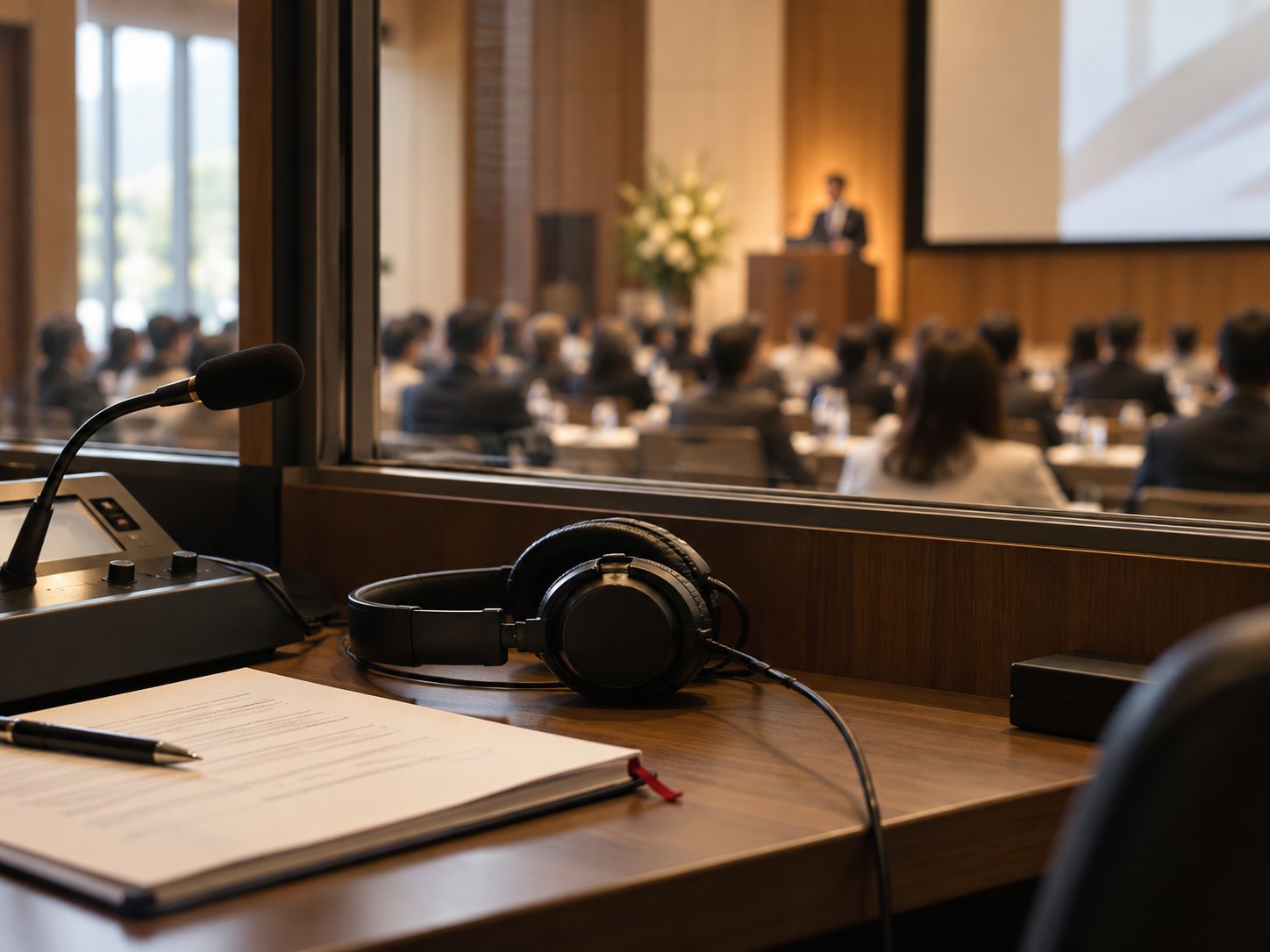国際会議の会場